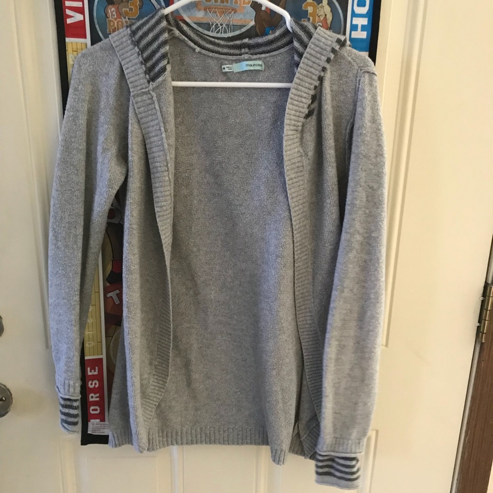 Maurices Gray Cardigan
